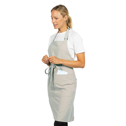 Sage - Front - Dennys Pocket Bibbed Full Apron