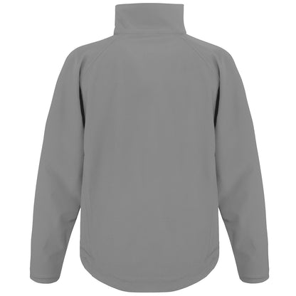 Silver Grey - Back - Result Mens Soft Shell Jacket