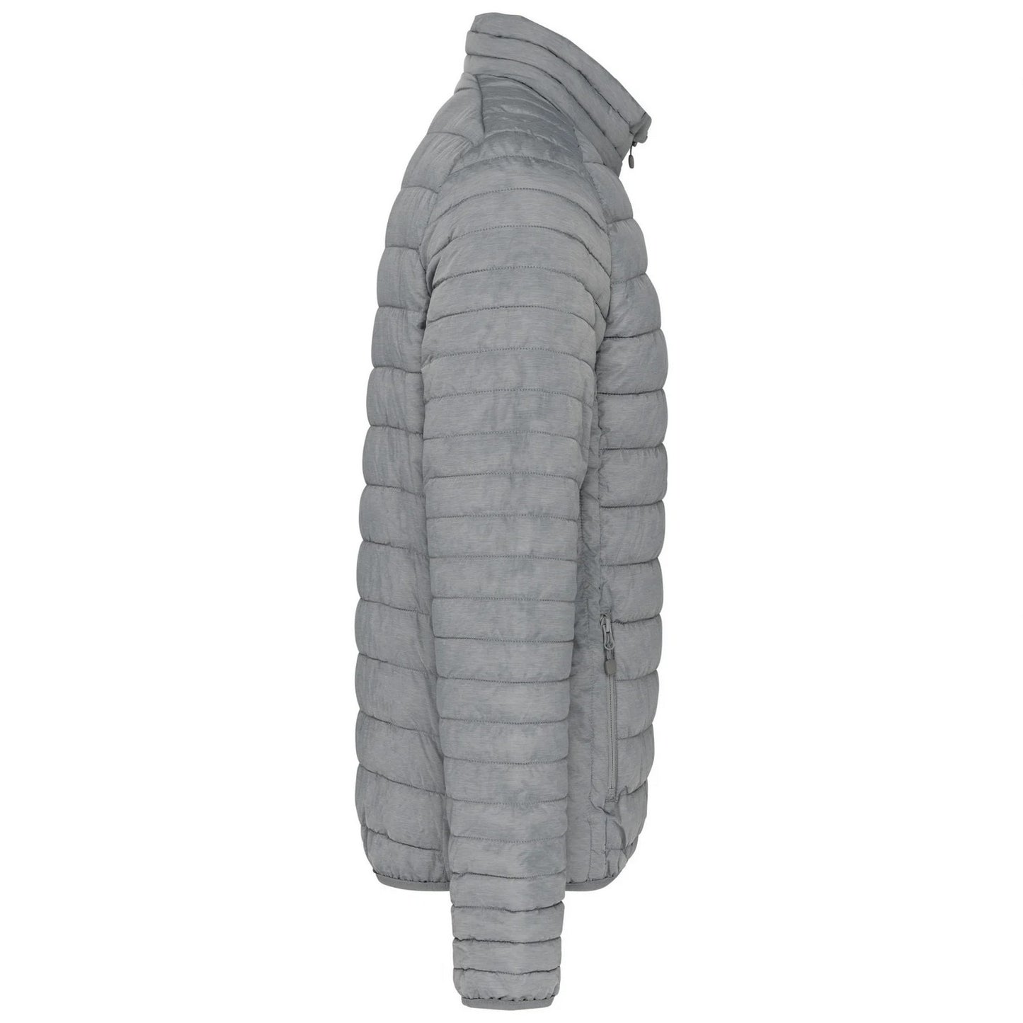 Silver Marl - Side - Kariban Mens Lightweight Padded Jacket