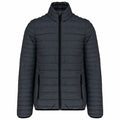 Dark Grey Marl - Front - Kariban Mens Lightweight Padded Jacket