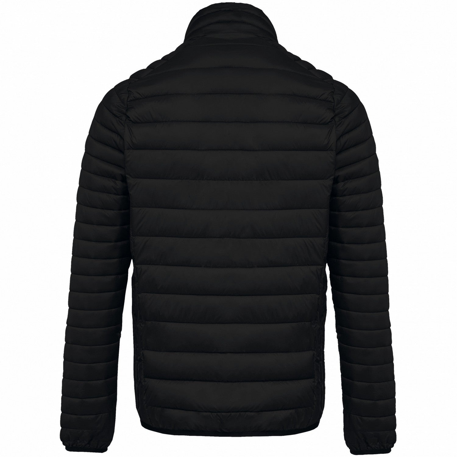 Black - Back - Kariban Mens Lightweight Padded Jacket