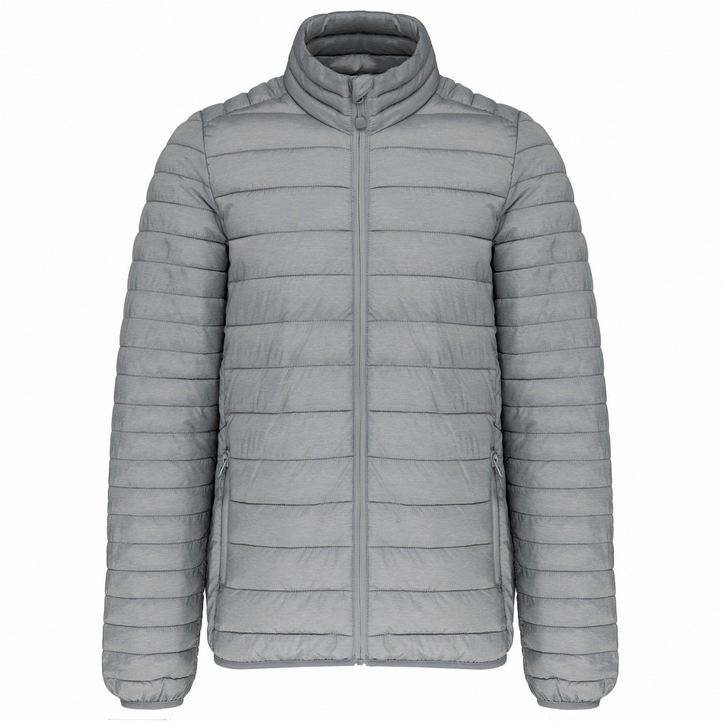 Silver Marl - Front - Kariban Mens Lightweight Padded Jacket