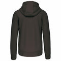 Dark Grey - Back - Kariban Unisex Adult Full Zip Hoodie