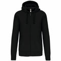 Black - Front - Kariban Unisex Adult Full Zip Hoodie