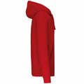 Red - Side - Kariban Unisex Adult Full Zip Hoodie