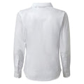 White - Back - Premier Womens-Ladies Poplin Long-Sleeved Blouse