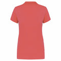 True Coral - Back - Kariban Womens-Ladies Pique Polo Shirt
