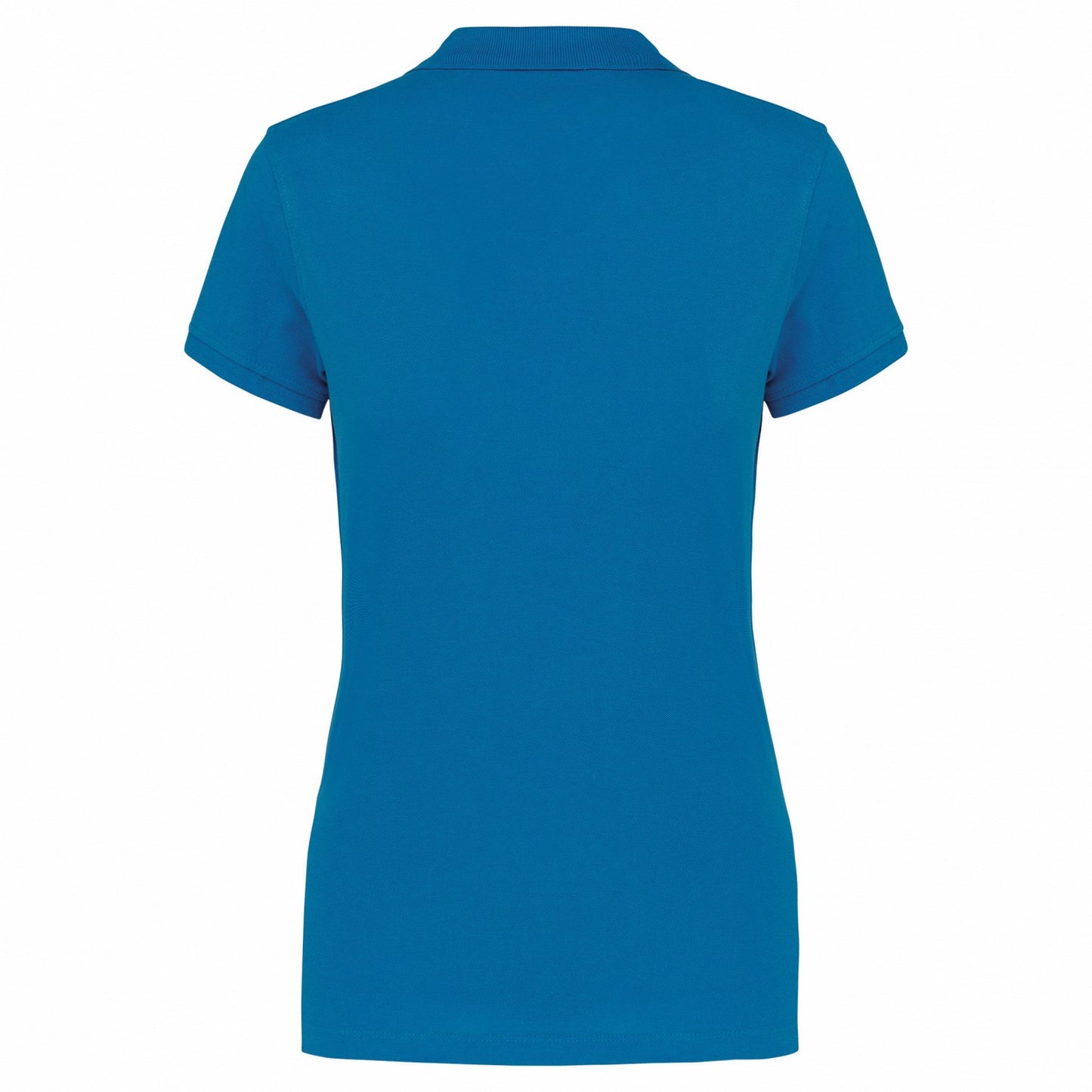 Tropical Blue - Back - Kariban Womens-Ladies Pique Polo Shirt