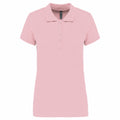 Pale Pink - Front - Kariban Womens-Ladies Pique Polo Shirt