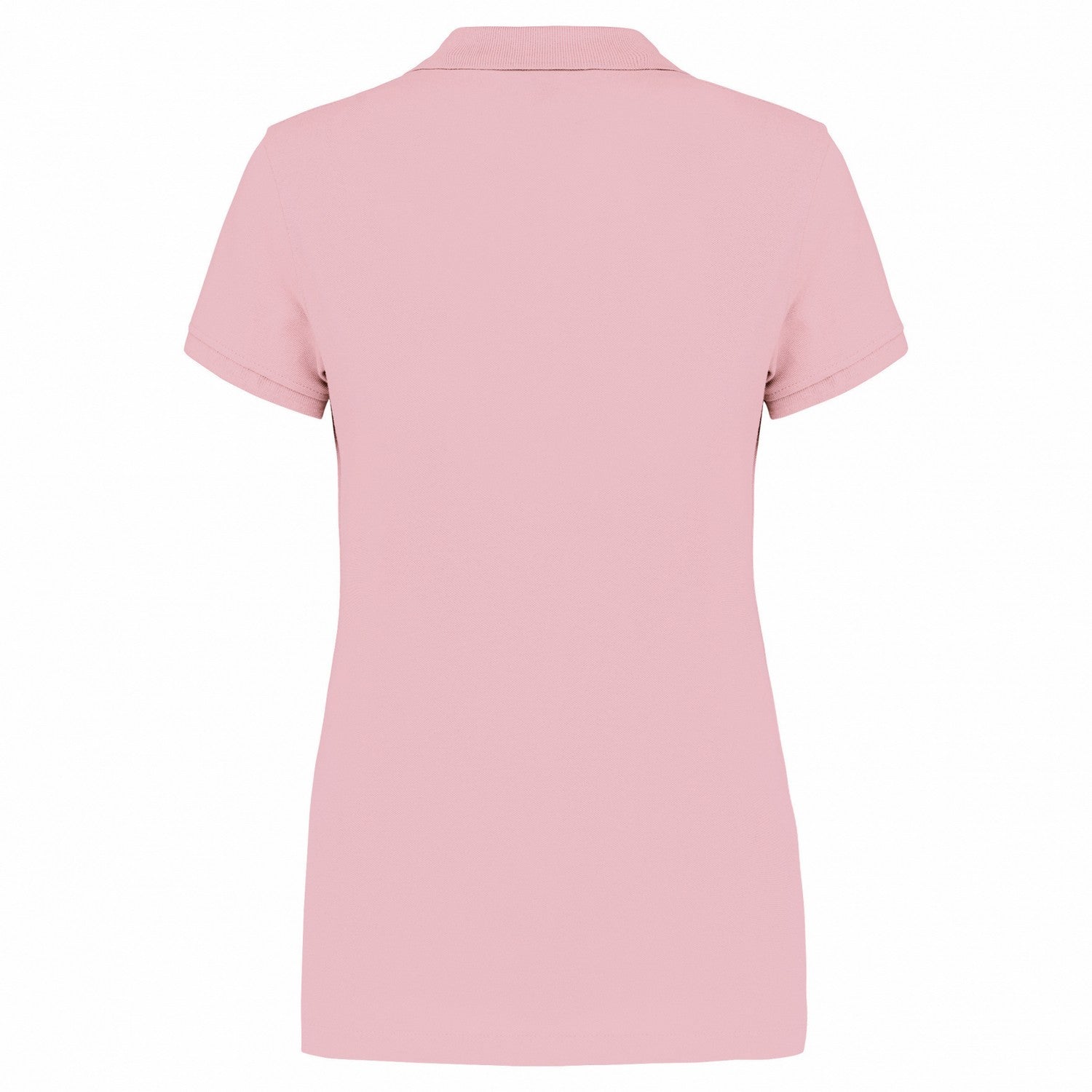 Pale Pink - Back - Kariban Womens-Ladies Pique Polo Shirt