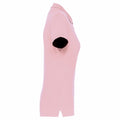 Pale Pink - Side - Kariban Womens-Ladies Pique Polo Shirt