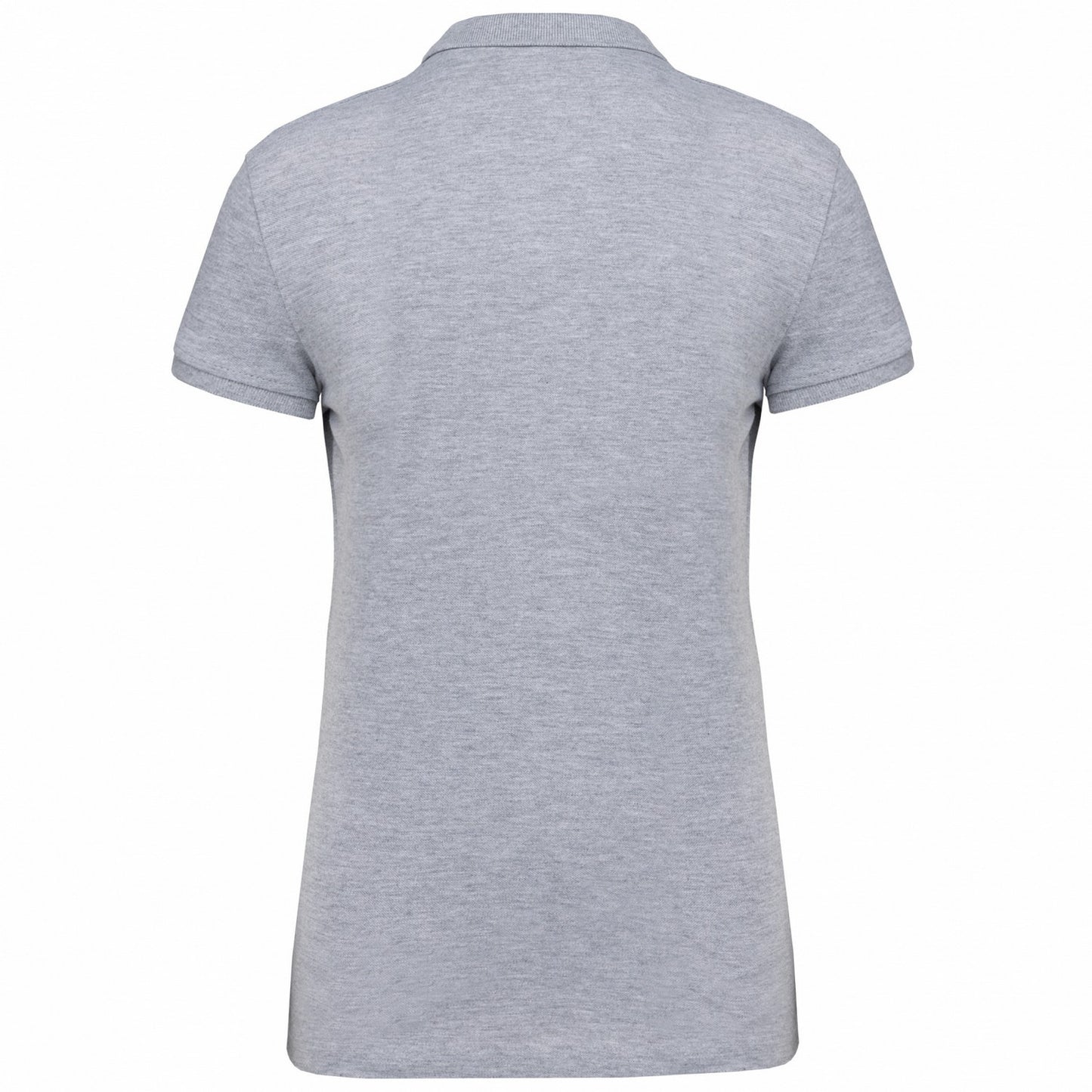 Oxford Grey - Back - Kariban Womens-Ladies Pique Polo Shirt