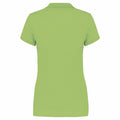 Lime Green - Back - Kariban Womens-Ladies Pique Polo Shirt
