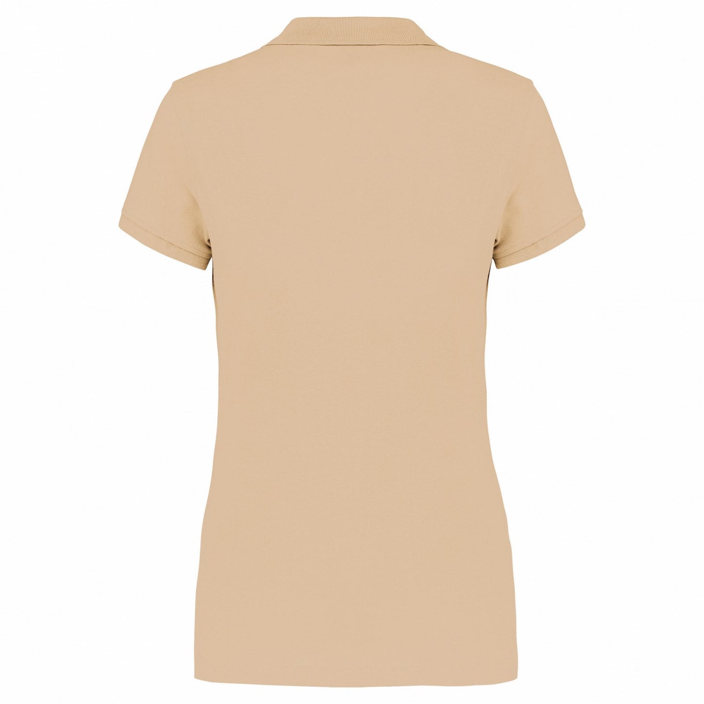 Light Sand - Back - Kariban Womens-Ladies Pique Polo Shirt