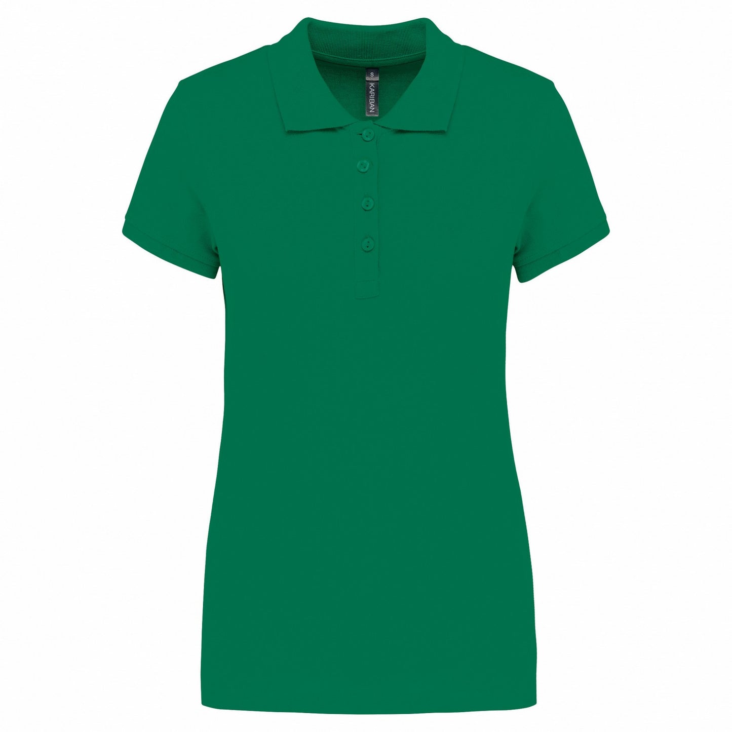 Kelly Green - Front - Kariban Womens-Ladies Pique Polo Shirt