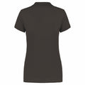 Dark Grey - Back - Kariban Womens-Ladies Pique Polo Shirt