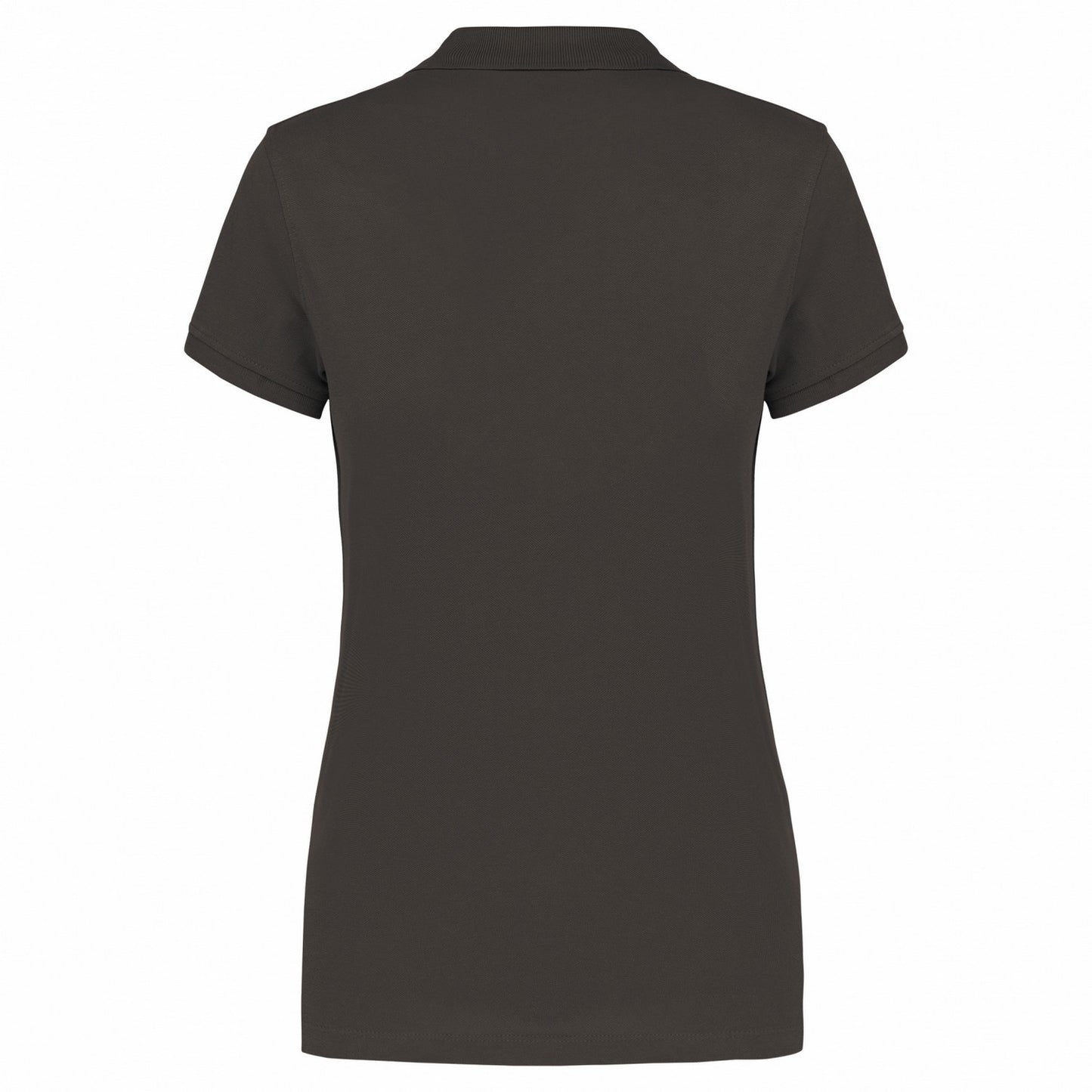 Dark Grey - Back - Kariban Womens-Ladies Pique Polo Shirt