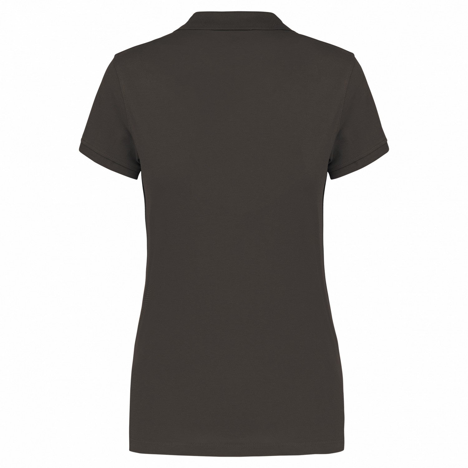 Dark Grey - Back - Kariban Womens-Ladies Pique Polo Shirt