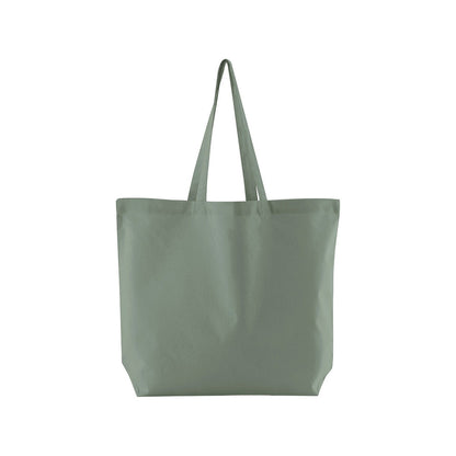 Dusty Green - Front - Westford Mill Bag For Life Maxi Organic Cotton Tote Bag