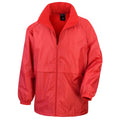 Red - Front - Result Core Mens Microfleece Lined Waterproof Jacket
