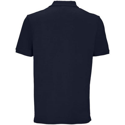 French Navy - Back - SOLS Unisex Adult Pegase Pique Polo Shirt