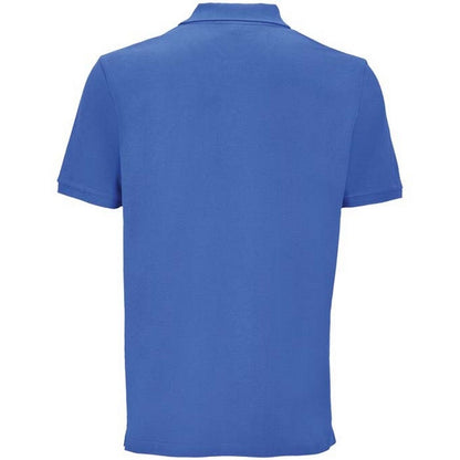 Royal Blue - Back - SOLS Unisex Adult Pegase Pique Polo Shirt