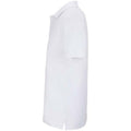 White - Side - SOLS Unisex Adult Pegase Pique Polo Shirt