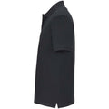Black - Side - SOLS Unisex Adult Pegase Pique Polo Shirt