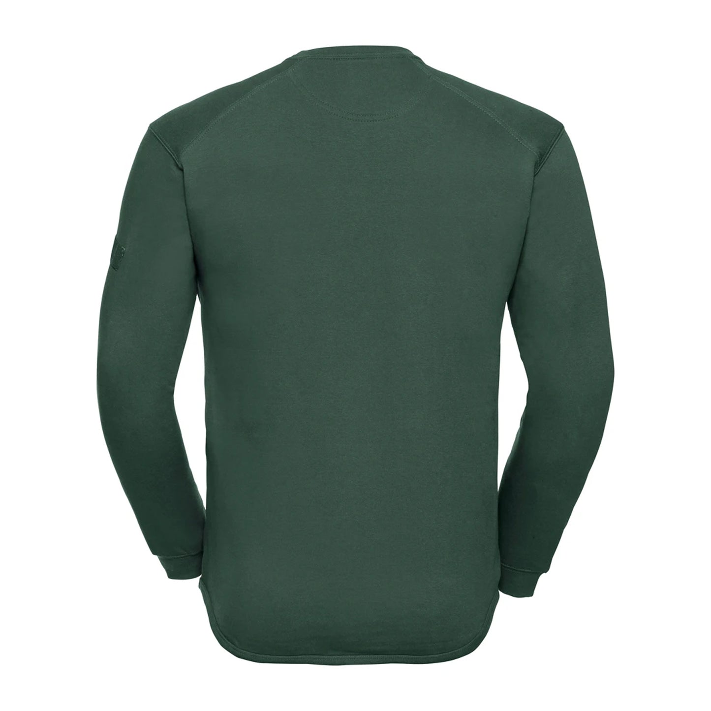 Bottle Green - Back - Russell Unisex Adult Heavyweight Sweatshirt