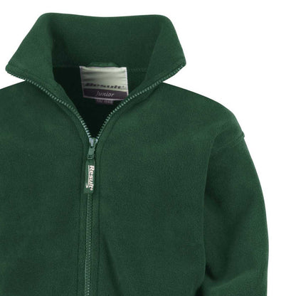 Forest - Back - Result Childrens-Kids Polartherm Fleece Jacket
