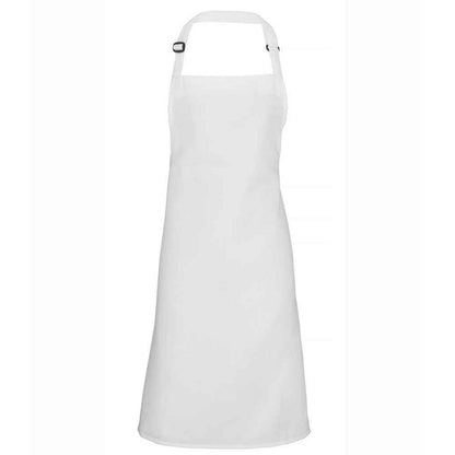 White - Front - Premier Unisex Adult Polyester Bibbed Apron