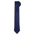 Navy - Front - Premier Unisex Adult Slim Tie