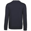 Navy - Back - Kariban Mens Crew Neck Sweatshirt