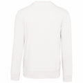 White - Back - Kariban Mens Crew Neck Sweatshirt