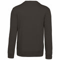 Dark Grey - Back - Kariban Mens Crew Neck Sweatshirt
