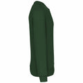 Forest Green - Side - Kariban Mens Crew Neck Sweatshirt