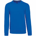 Light Royal Blue - Front - Kariban Mens Crew Neck Sweatshirt