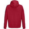 Folk Red - Back - SOLS Unisex Adult Constellation Hoodie