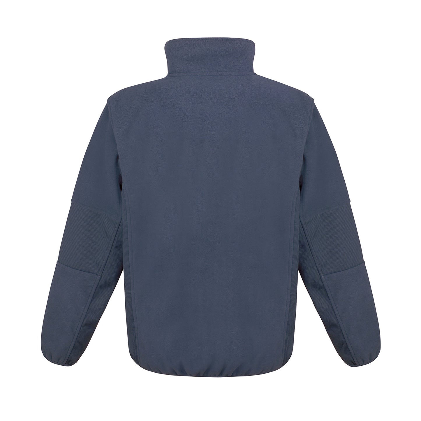 Navy - Back - Result Mens Osaka Combed Pile Soft Shell Jacket