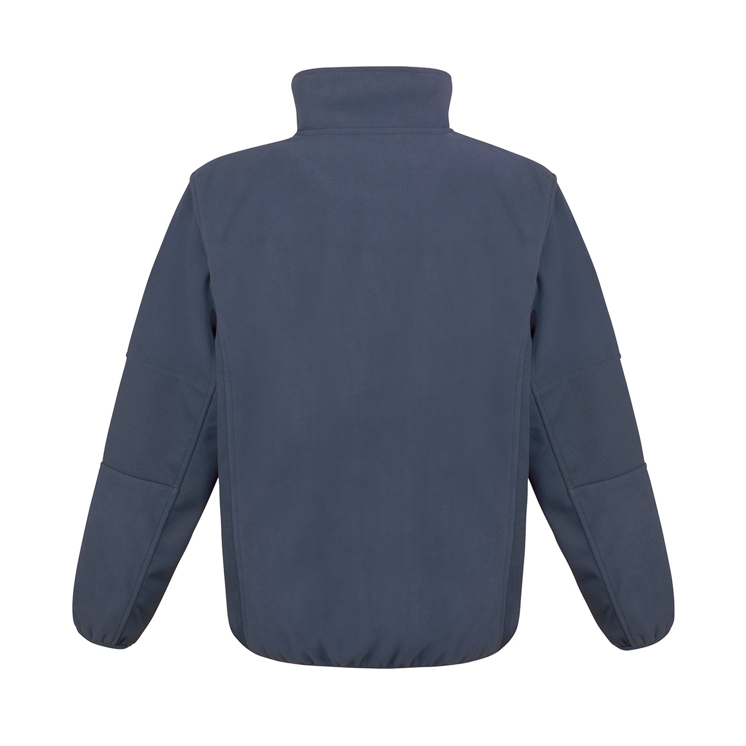 Navy - Back - Result Mens Osaka Combed Pile Soft Shell Jacket