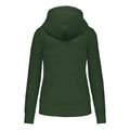 Forest Green - Back - Kariban Womens-Ladies Eco Friendly Full Zip Hoodie