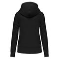 Black - Back - Kariban Womens-Ladies Eco Friendly Full Zip Hoodie