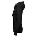 Black - Side - Kariban Womens-Ladies Eco Friendly Full Zip Hoodie