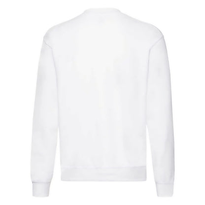 White - Back - Fruit of the Loom Unisex Adult Classic Drop Shoulder Sweatshirt
