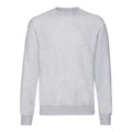 Heather Grey - Front - Fruit of the Loom Unisex Adult Classic Drop Shoulder Sweatshirt