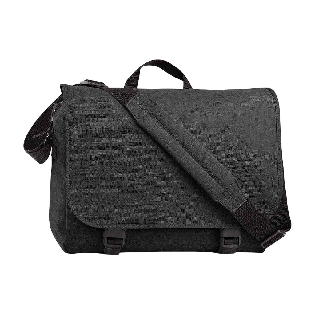 Anthracite - Front - Bagbase Two Tone Laptop Bag