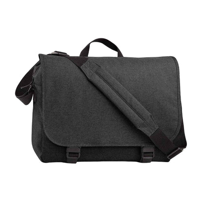 Anthracite - Front - Bagbase Two Tone Laptop Bag