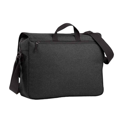 Anthracite - Back - Bagbase Two Tone Laptop Bag