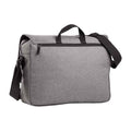 Grey Marl - Back - Bagbase Two Tone Laptop Bag