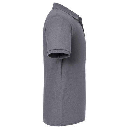 Convoy Grey - Side - Russell Mens Authentic Eco Piqué Polo Shirt
